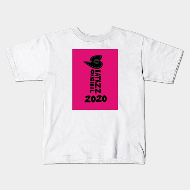 Skatazz pink Kids T-Shirt by SKATAZZ